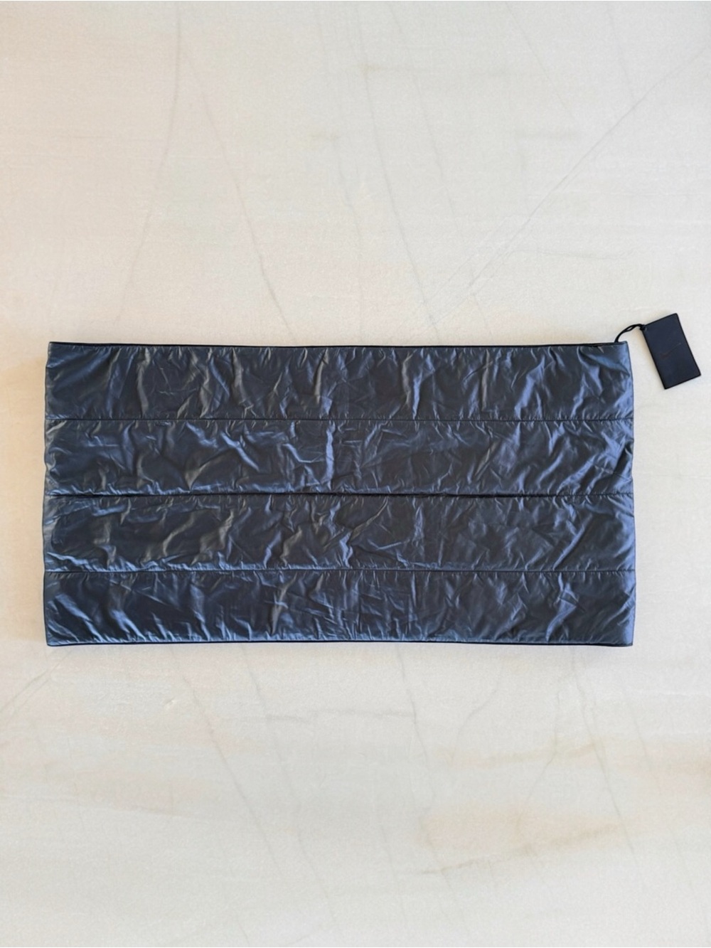 NWT Nike Quilted Infinity Scarf Black Dri-FIT Loop Puffer Style